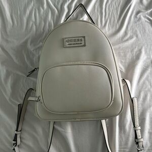 Guess Cream Monogram Backpack